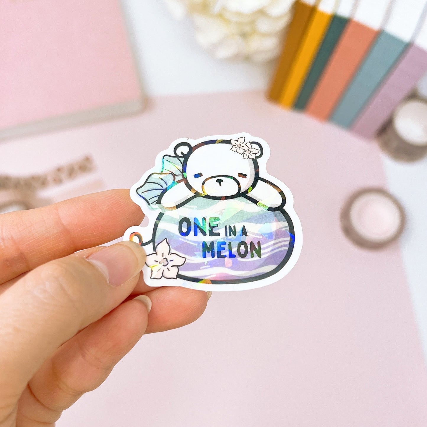 DC07 | One in a Melon | Diecut Vinyl Sticker