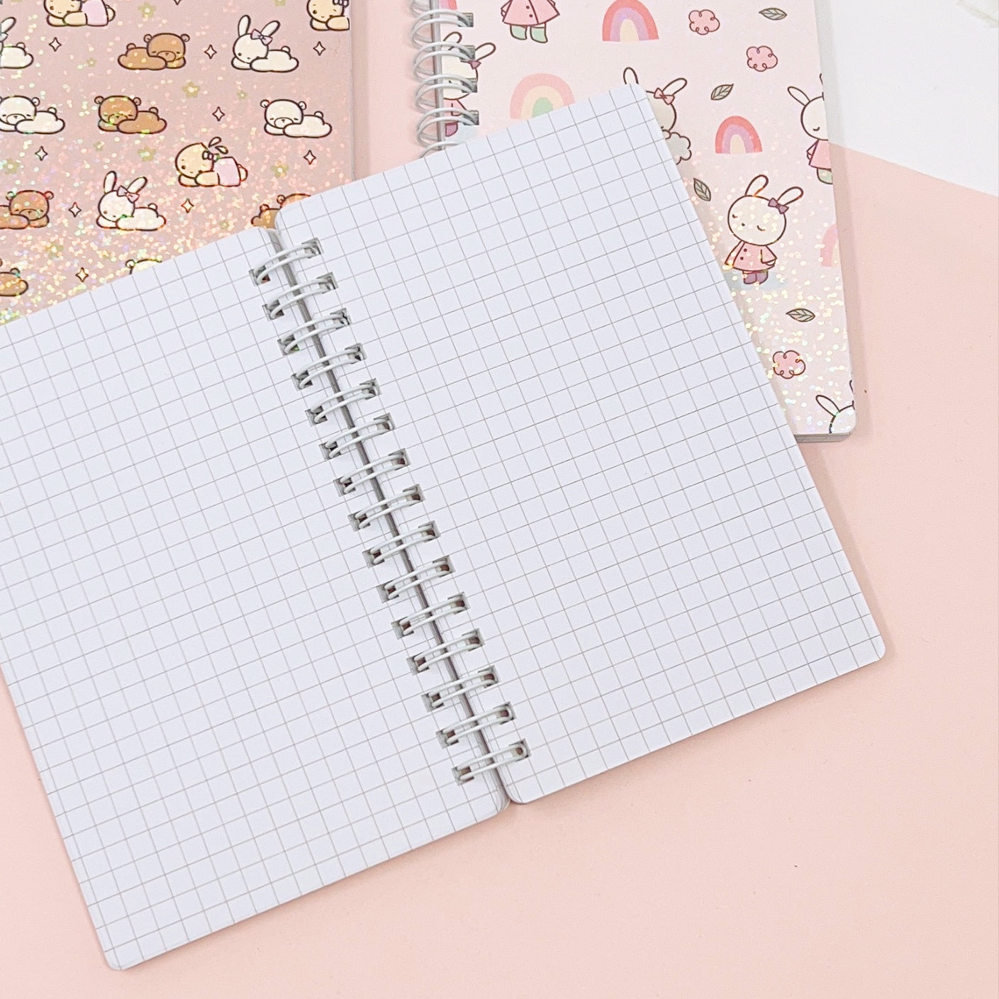 Midnight Stars | Spiral Grid Notebook (SNB02-POCKET)