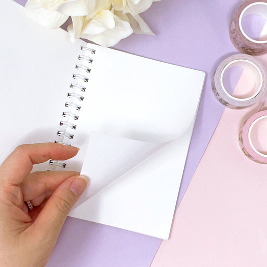 RSB01 | Lavender Latte | Reusable Sticker Book