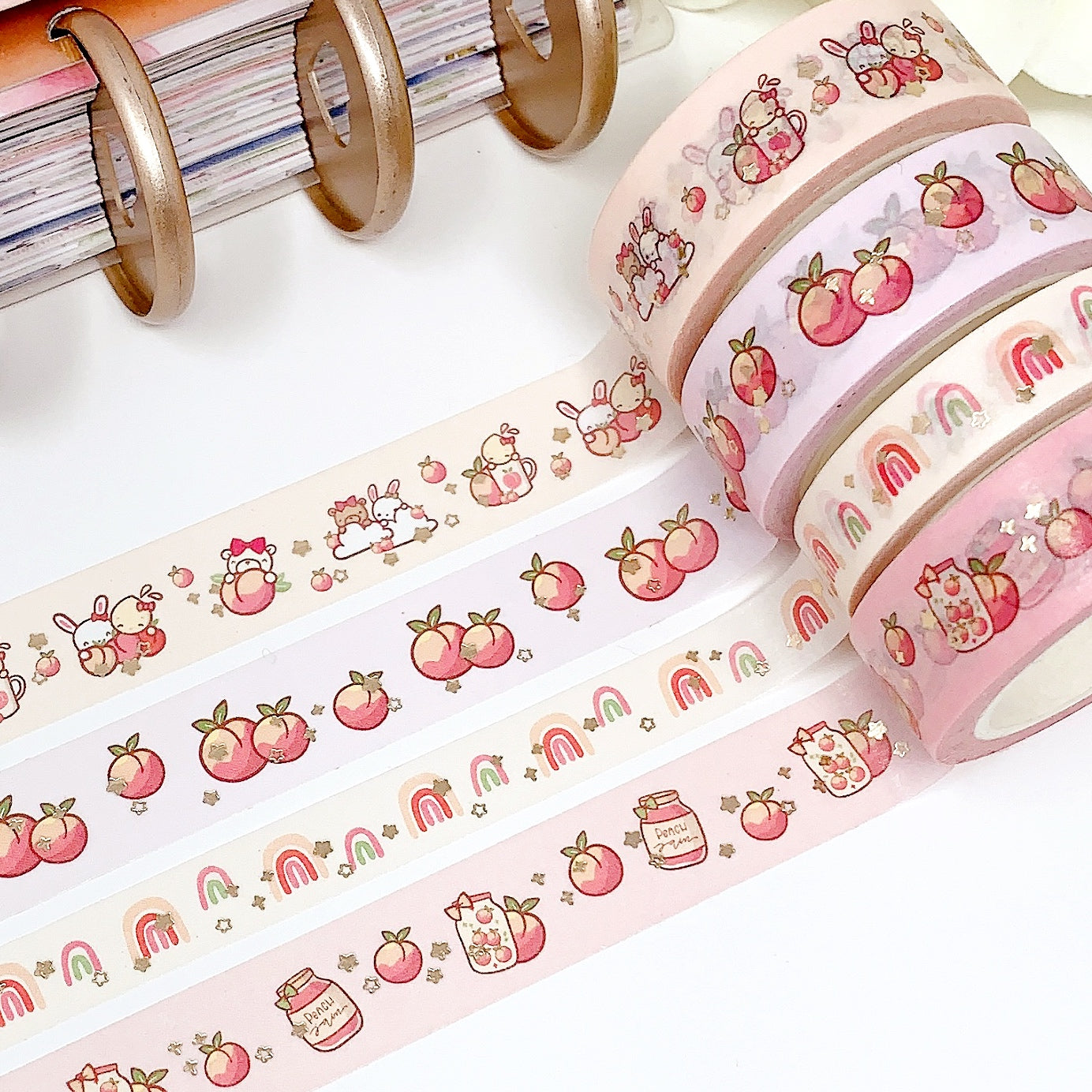 Peachy | Washi Tape Set