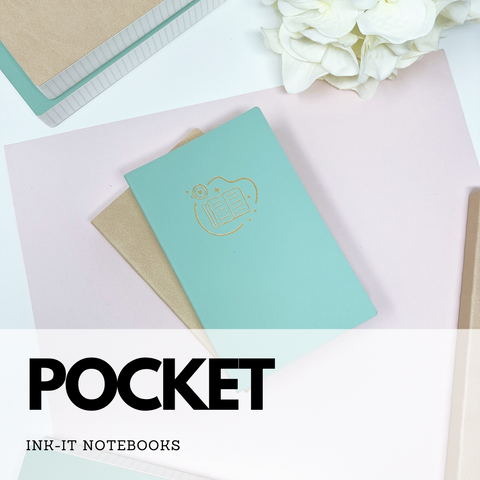 Pocket Size | 544 Pages Ink-it Notebook | Tomoe River Paper