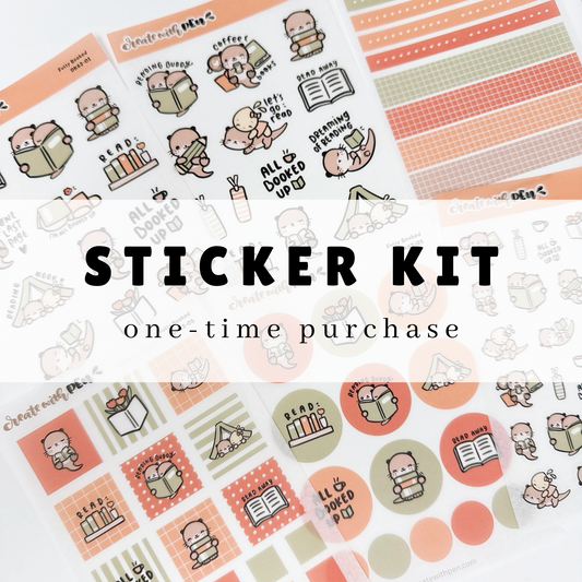 Sticker Kit | Fully Booked | April 2025 | One-Time Purchase