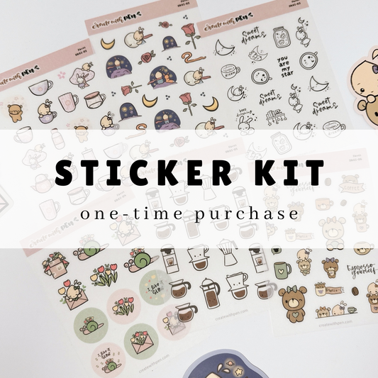 Sticker Kit | Faves | March 2025 | One-Time Purchase