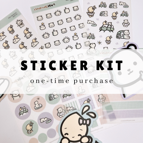 Sticker Kit | Polar Adventure | November 2024 | One-Time Purchase