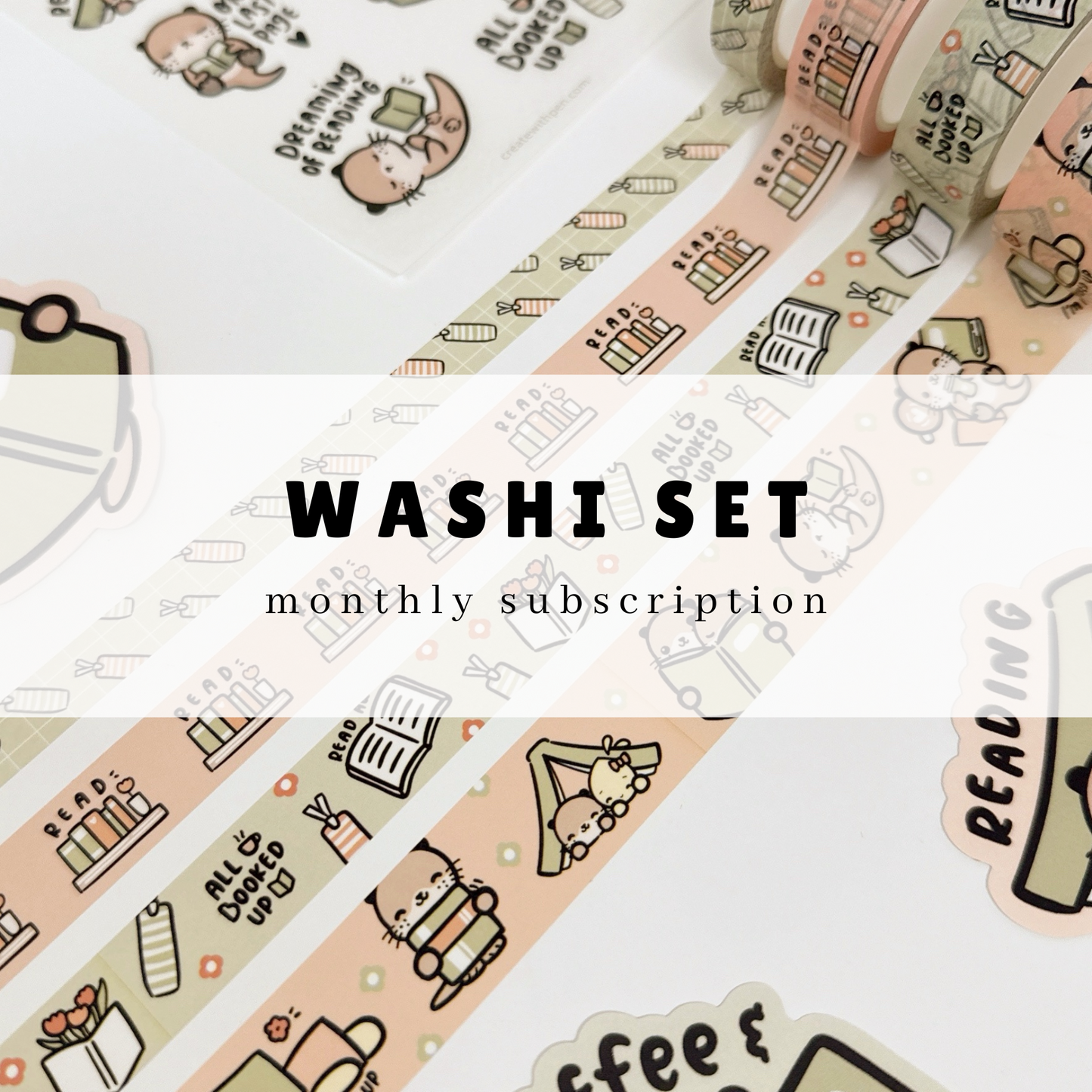 Washi Set | Monthly Subscription (Fully Booked | April 2025)