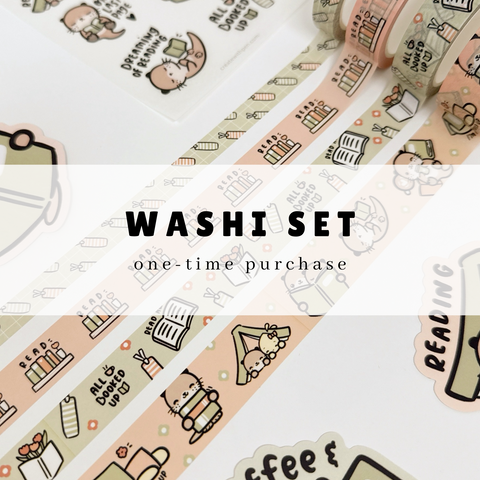 Washi Set | Fully Booked | April 2025 | One-Time Purchase