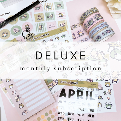 Deluxe Bundle | Monthly Subscription (Lily Pond | March 2024)