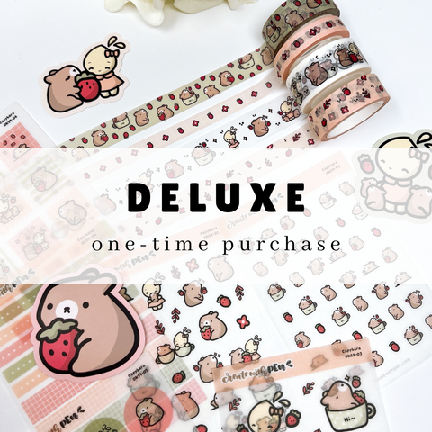 Deluxe Bundle | Capybara | January 2025 | One-Time Purchase