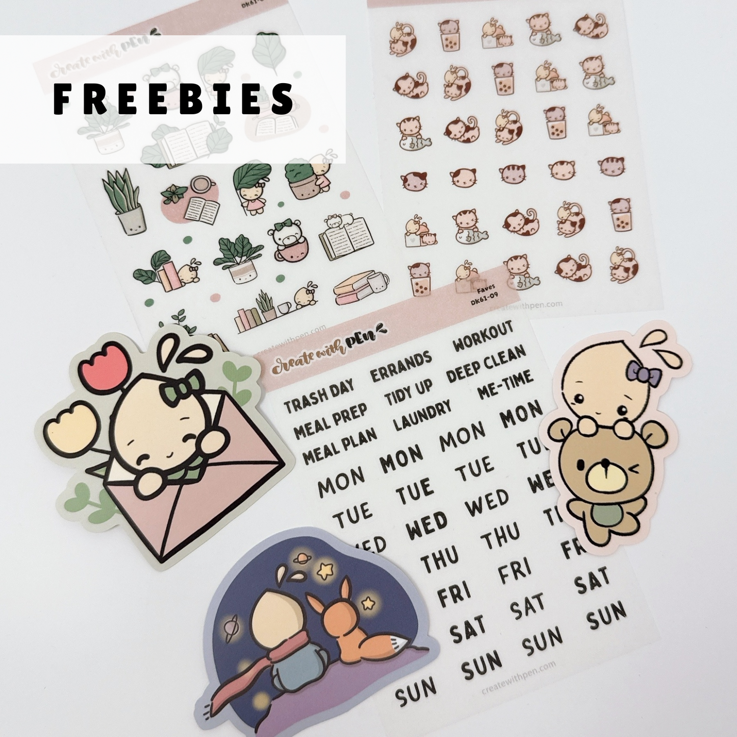 Sticker Kit | Faves | March 2025 | One-Time Purchase