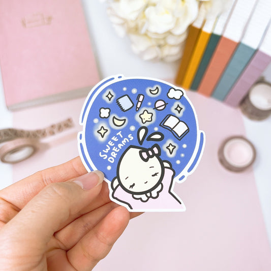 DC08 | Sweet Dreams | Diecut Vinyl Sticker