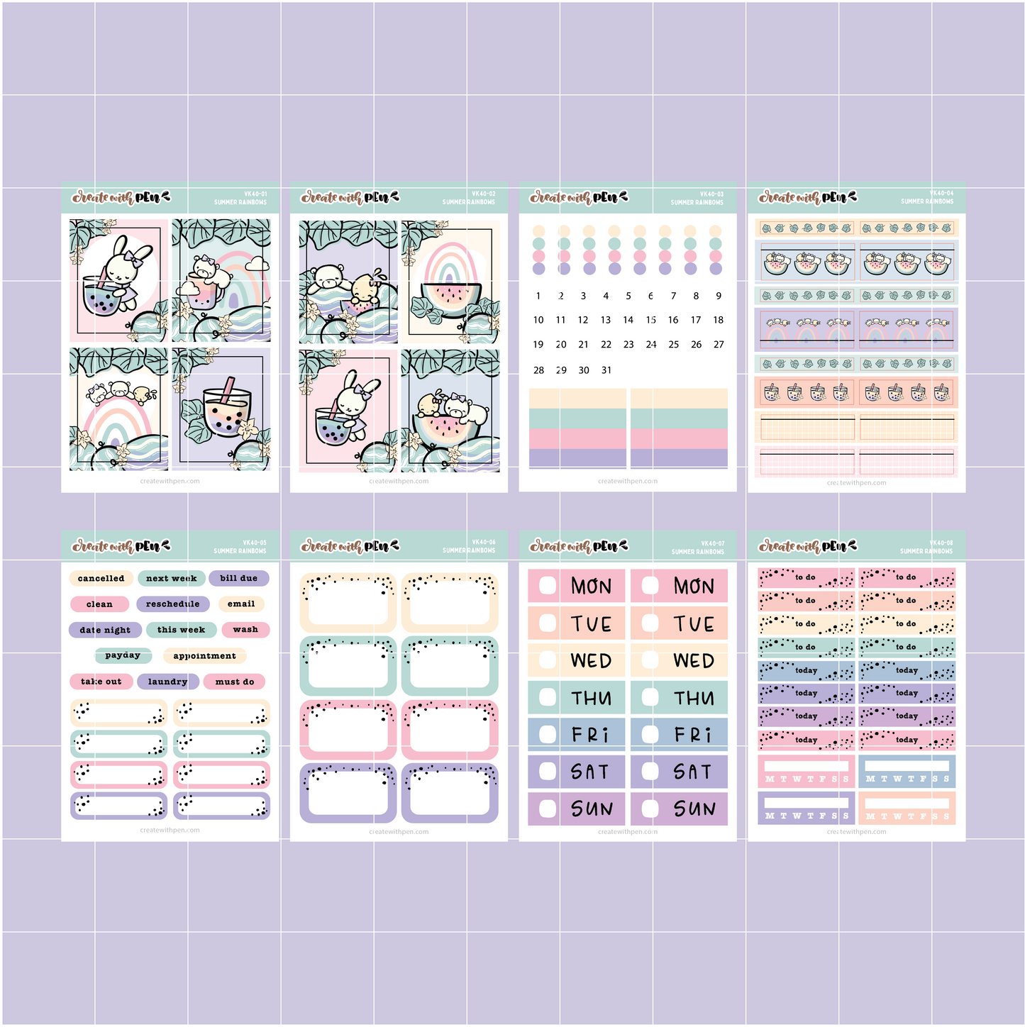 KIT40 | Summer Rainbows