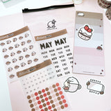 Washi Set | Monthly Subscription (Coffee Break | April 2024)