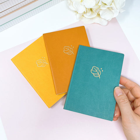 Passport Size | 272 Pages Ink-it Grid Notebook | Tomoe River Paper | Soft Cover