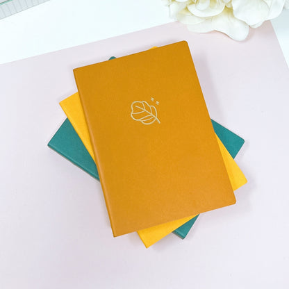 Passport Size | 272 Pages Ink-it Grid Notebook | Tomoe River Paper | Soft Cover