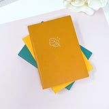 Passport Size | 272 Pages Ink-it Grid Notebook | Tomoe River Paper | Soft Cover