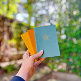 Passport Size | 272 Pages Ink-it Grid Notebook | Tomoe River Paper | Soft Cover