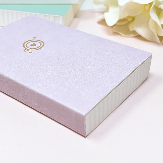 Purple Passport Size | 544 Pages Ink-it Grid Notebook | Tomoe River Paper | Soft Cover