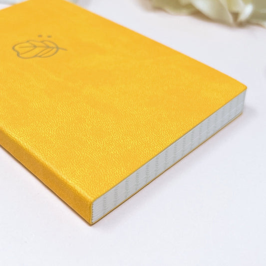 Yellow Passport Size | 272 Pages Ink-it Grid Notebook | Tomoe River Paper | Soft Cover