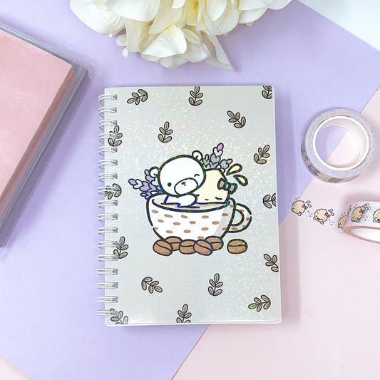 RSB01 | Lavender Latte | Reusable Sticker Book
