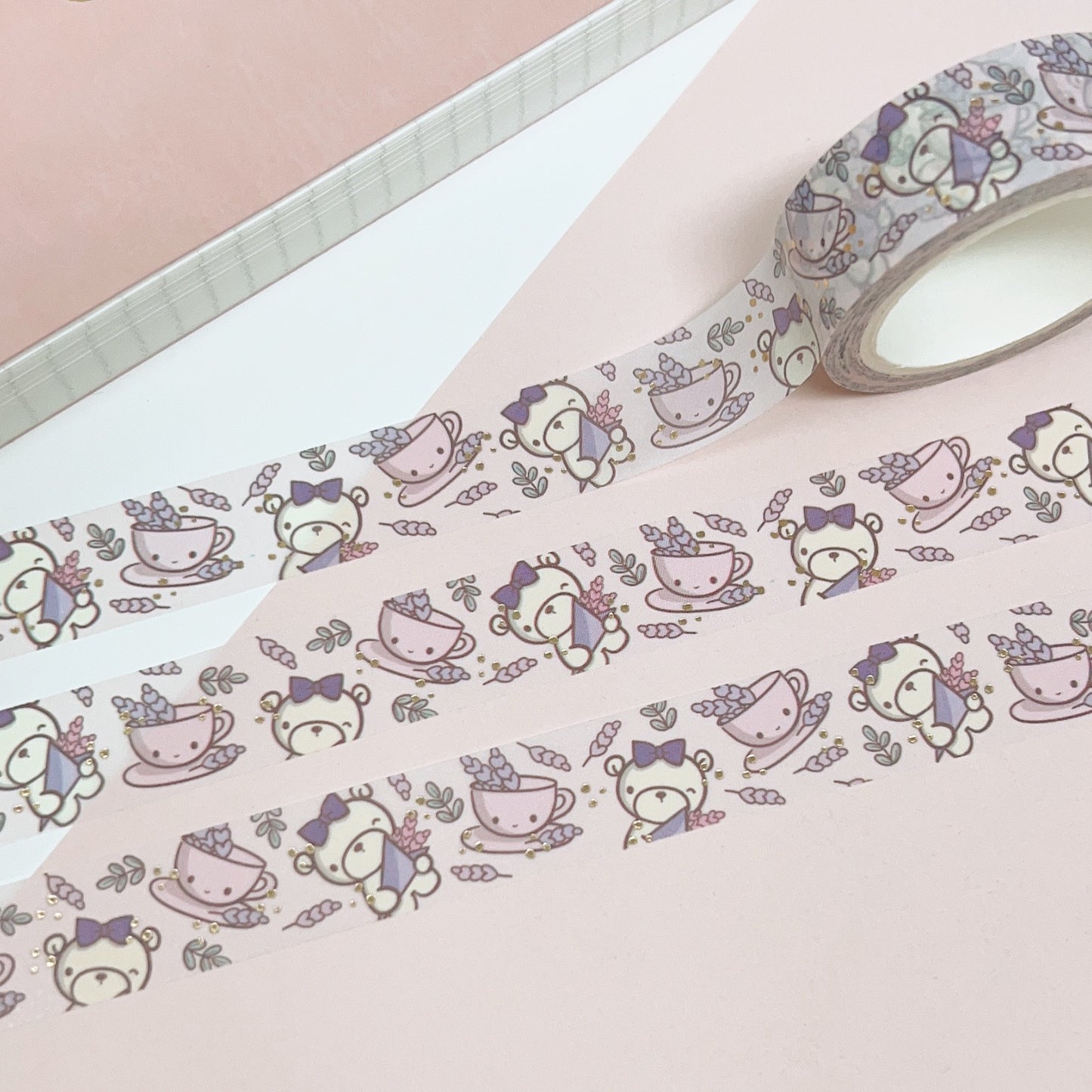 WT57 | Purple Lavender | Washi Tape