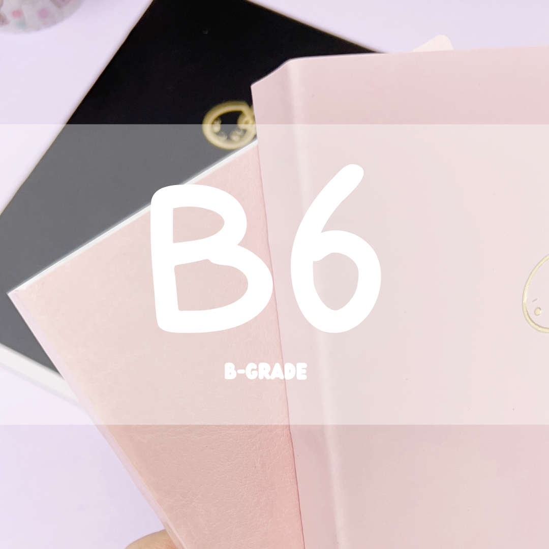 *B-GRADE* B6 Size | Ink-it Grid Notebooks