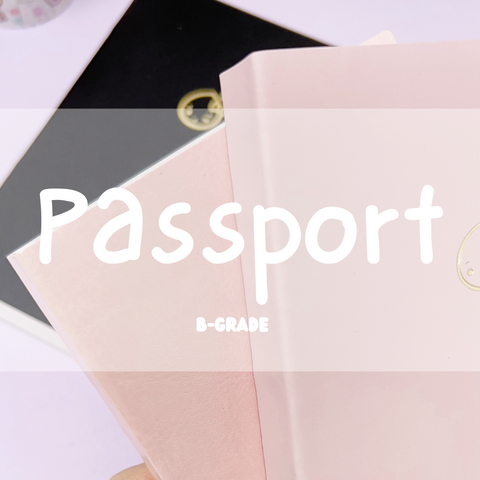 *B-GRADE* Passport Size | 520 Pages | Ink-it Grid Notebooks