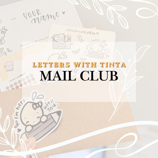 Letters with Tinta | Mail Club | Season One • 6-Month Limited Series
