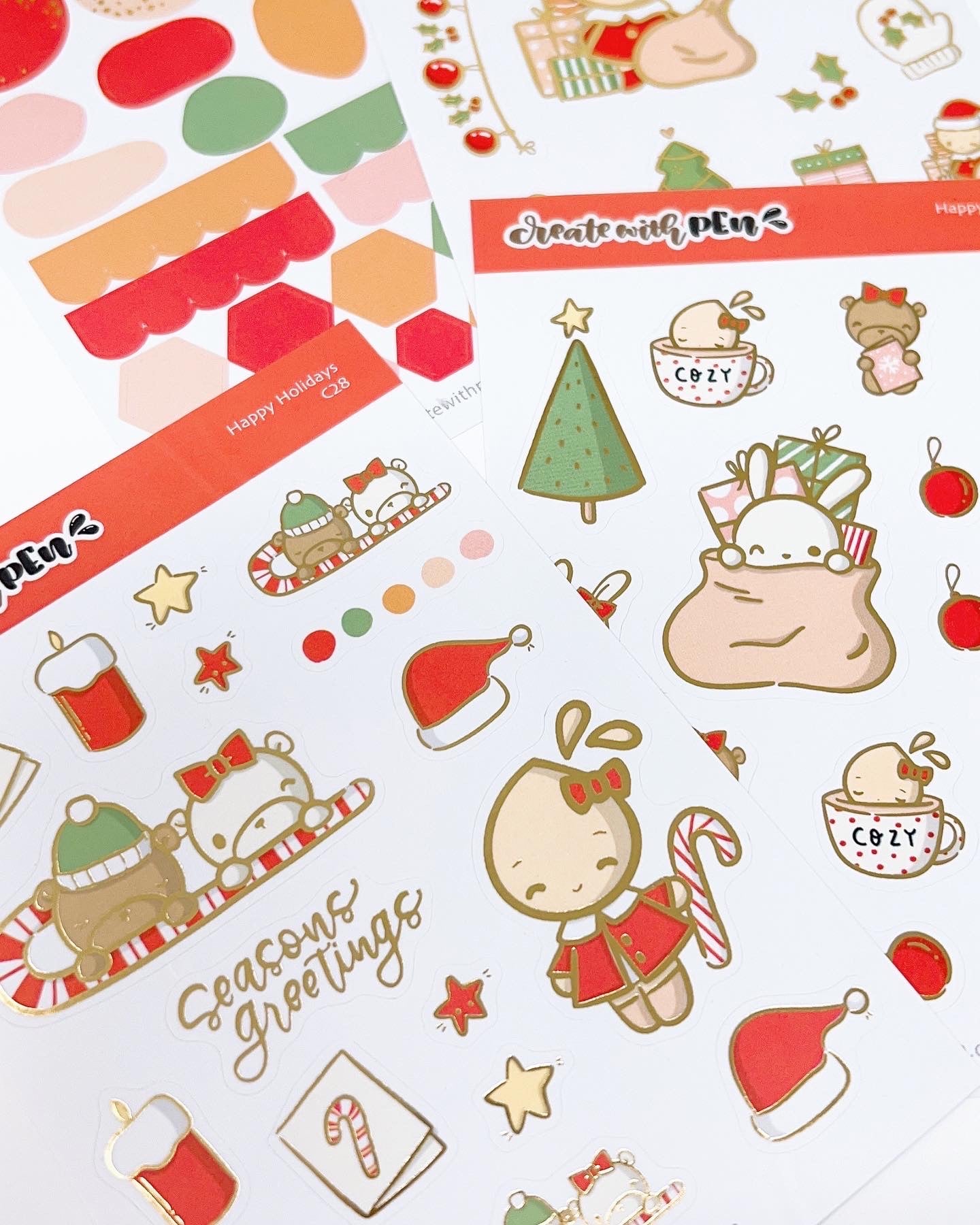 Christmas Bundle | PET Tapes + Stickers | 2022