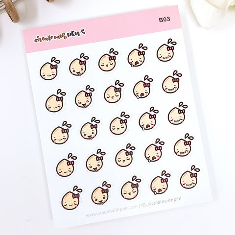 B03 | Tinta Emoji Planner Stickers