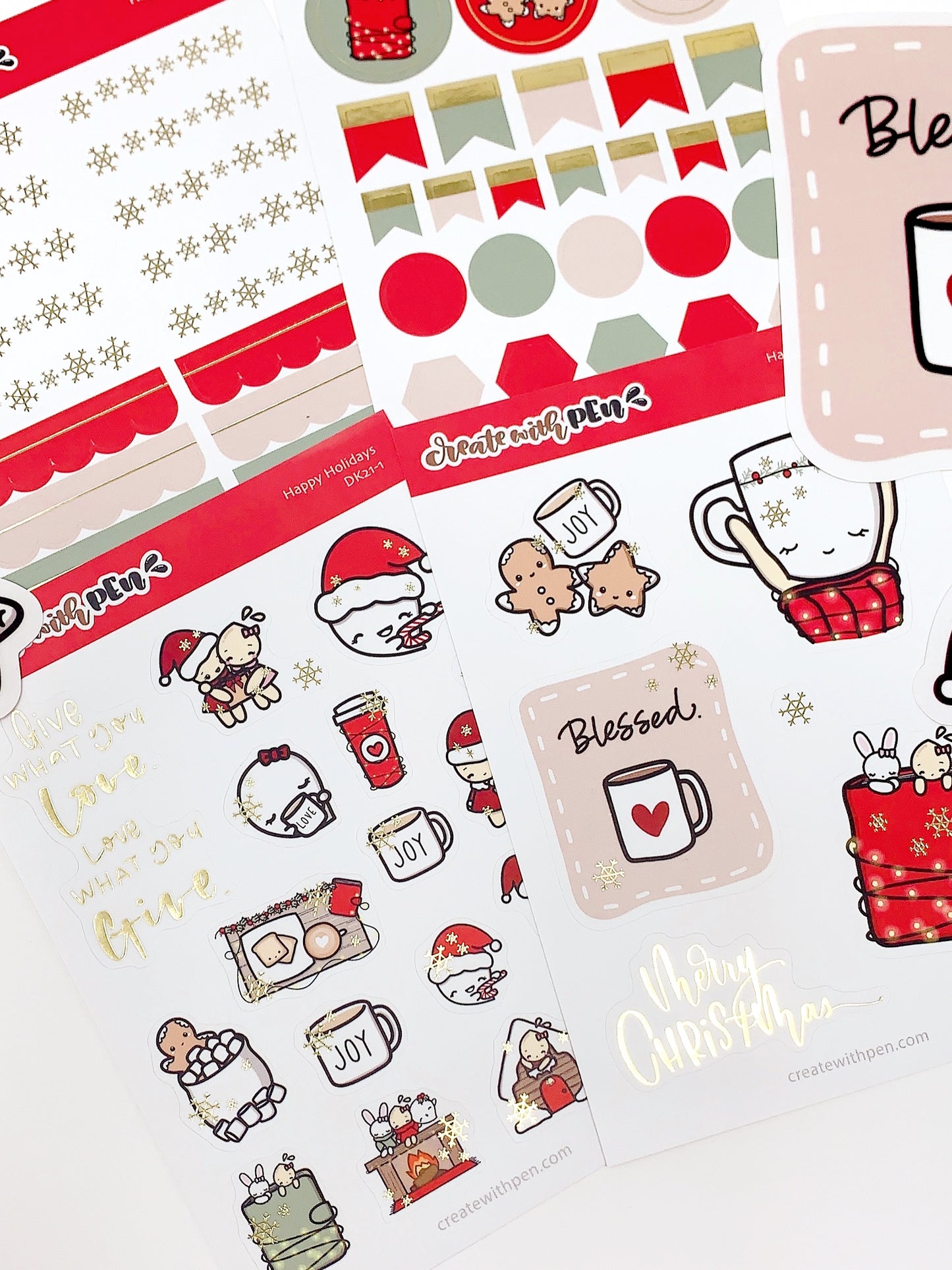 KIT21 | Happy Holidays Deco Kit (Nov 2021 COLLECTION)