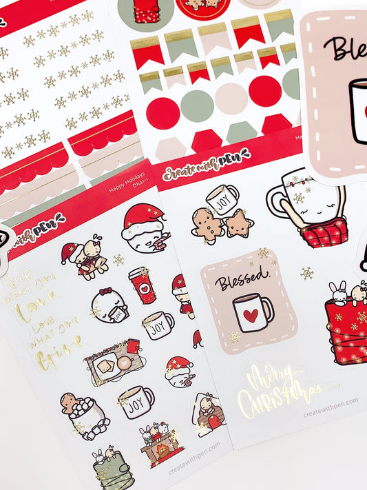 KIT21 | Happy Holidays Deco Kit (Nov 2021 COLLECTION)