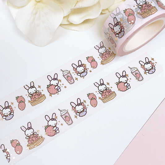 WT17 | Bella Loves Strawberries 2.0 | Washi Tape