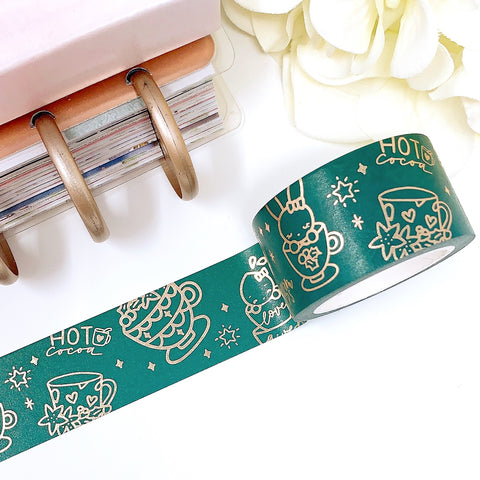 WT33 | Holiday Drinks Washi Tape | Holiday Collection 2021