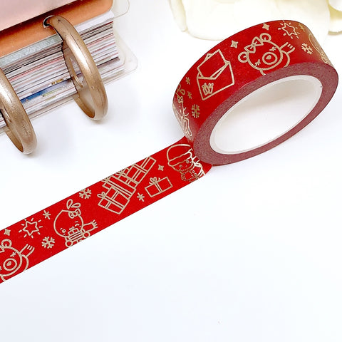 WT35 | Holiday Gifts Washi Tape | Holiday Collection 2021