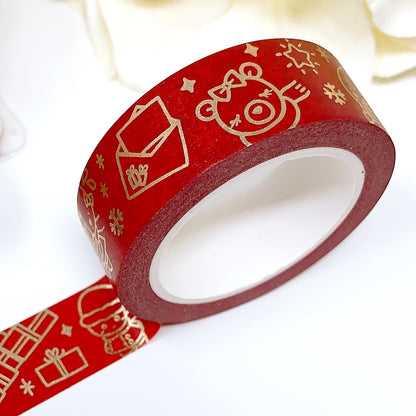 WT35 | Holiday Gifts Washi Tape | Holiday Collection 2021