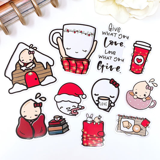 Sticker Diecut Set | Holiday Collection 2021