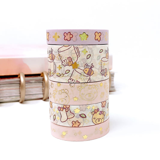 SWT22 | Blossoms Washi Tape Set