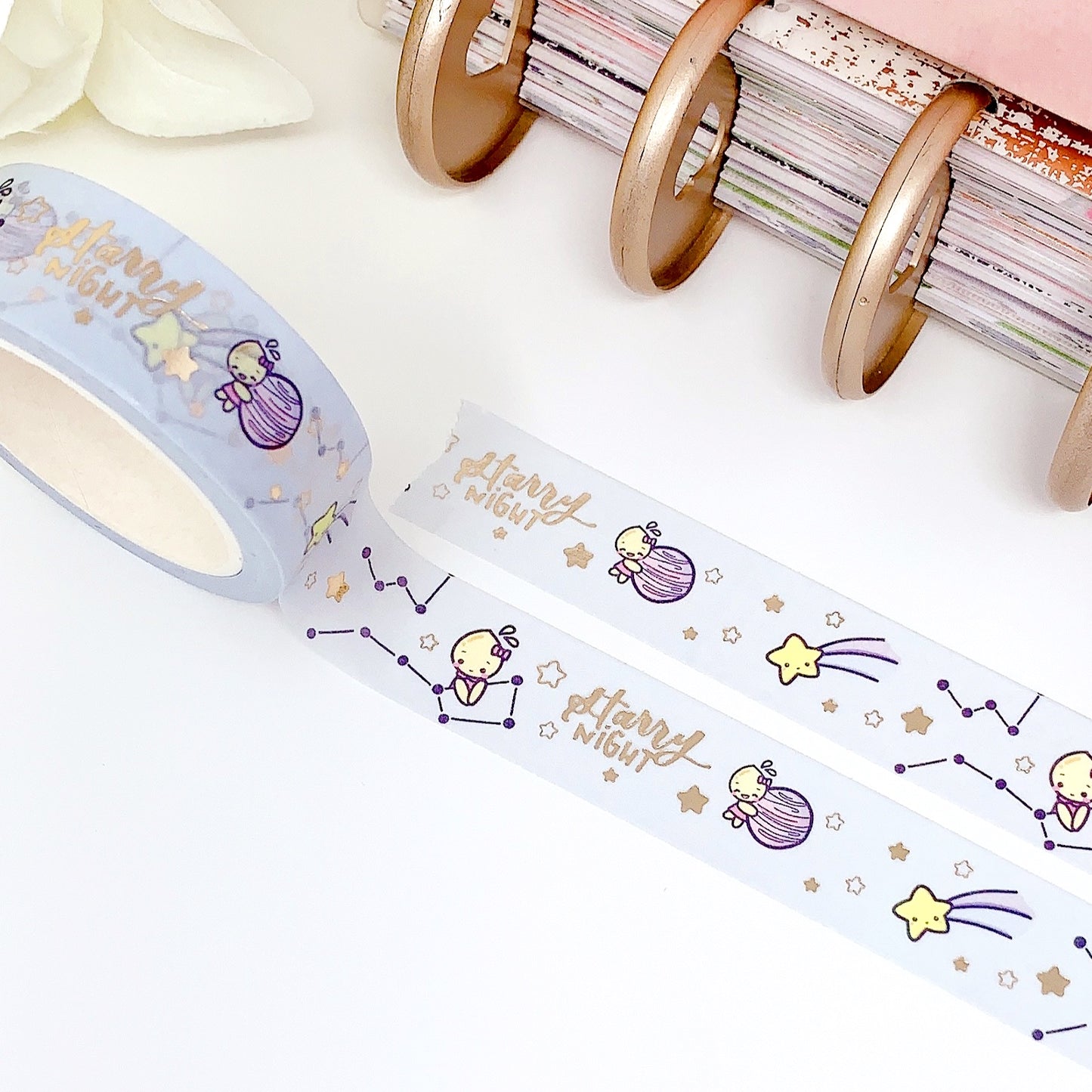 WT10 | Starry Night | Washi Tape