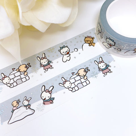 WT28 | Snow Time! | Winter 2022 | Washi Tape