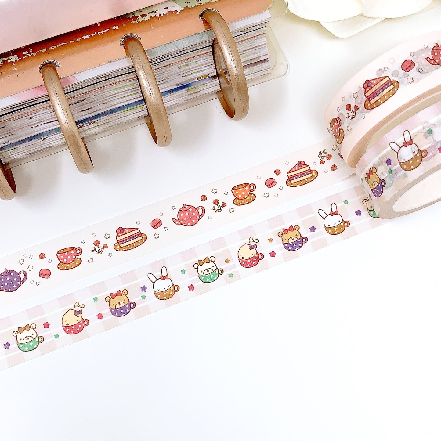 WT08 | Tea Party | Washi Tape Set