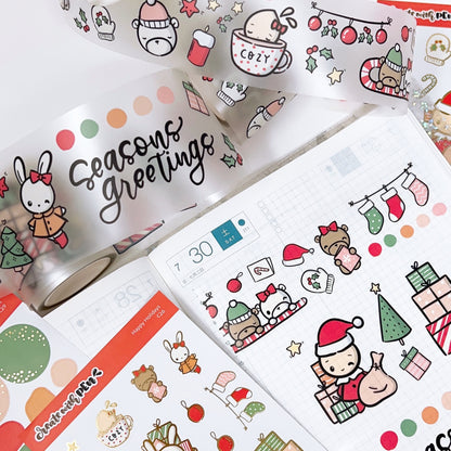 Christmas Bundle | PET Tapes + Stickers | 2022