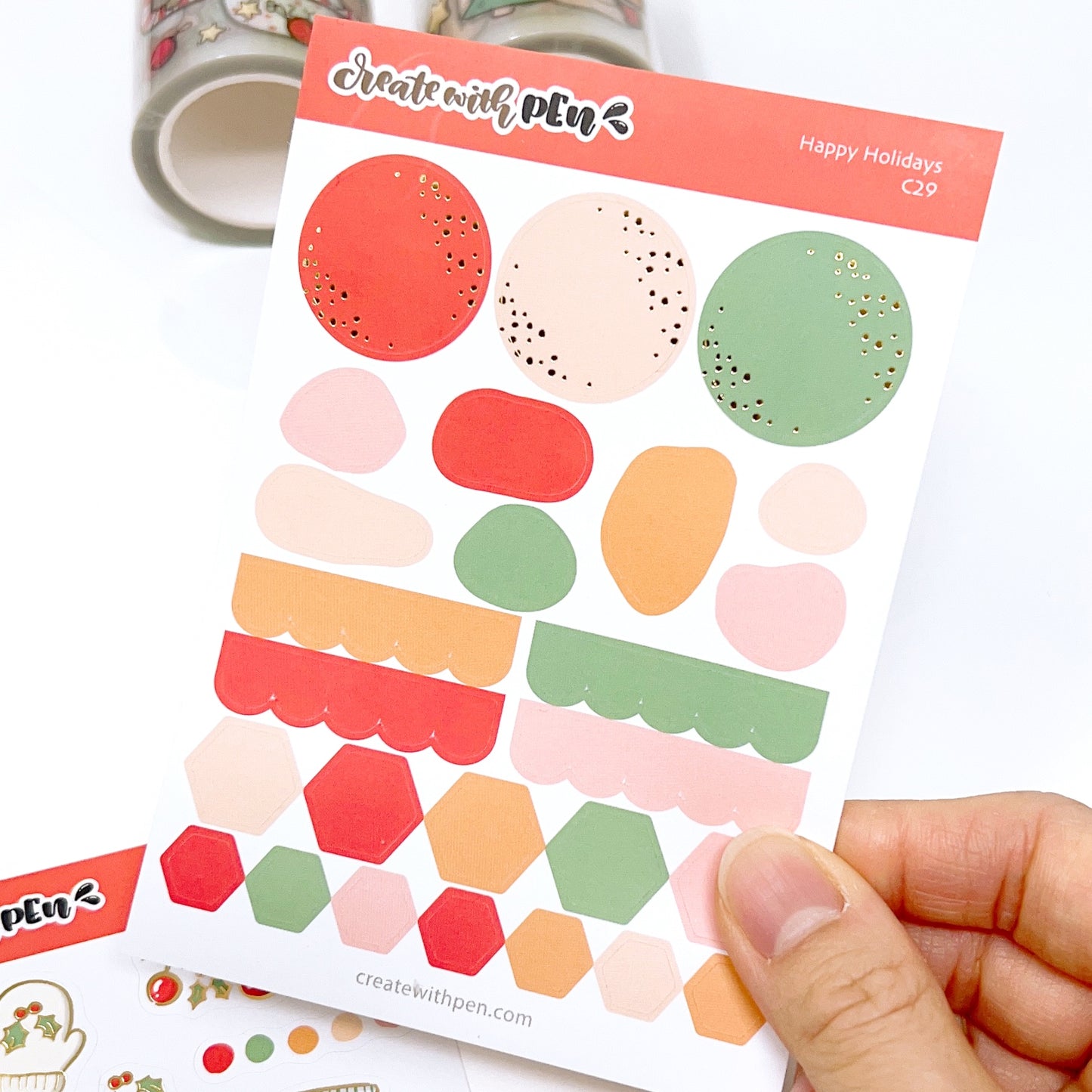 Christmas Bundle | PET Tapes + Stickers | 2022