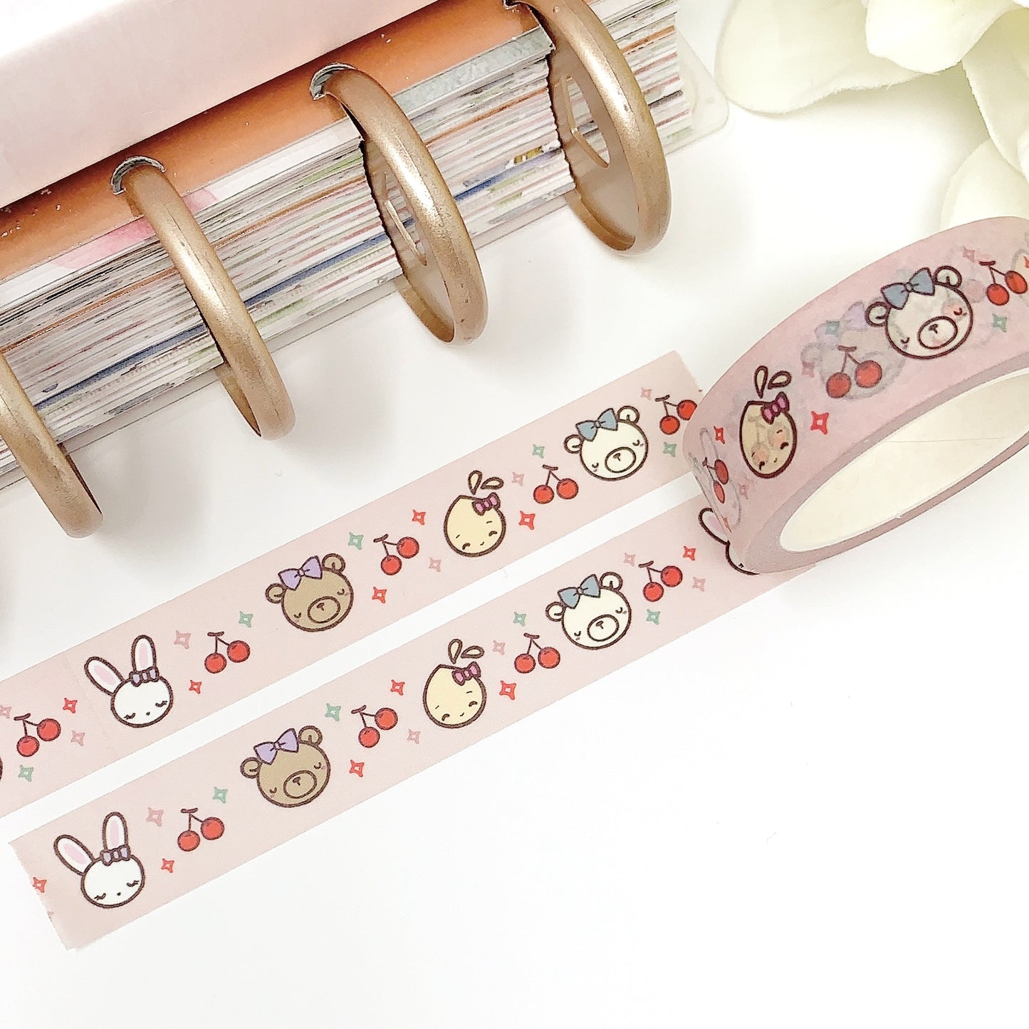 WT05 | Tinta and Friends (Cherries) | Washi Tape