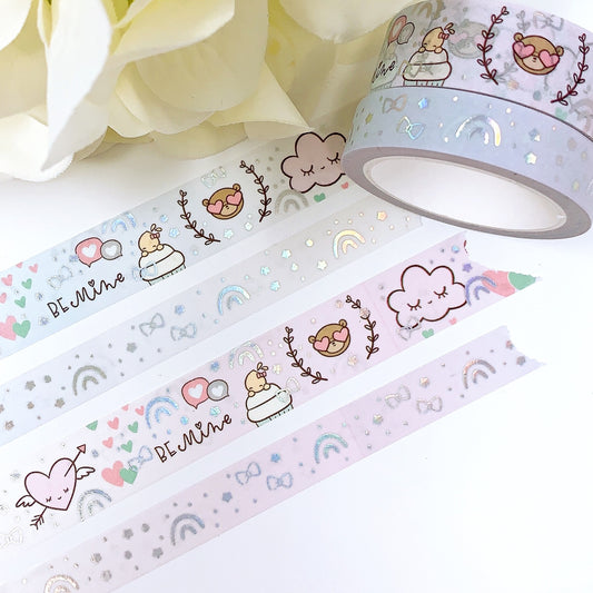 WT43 | Be Mine | Washi Tape Set