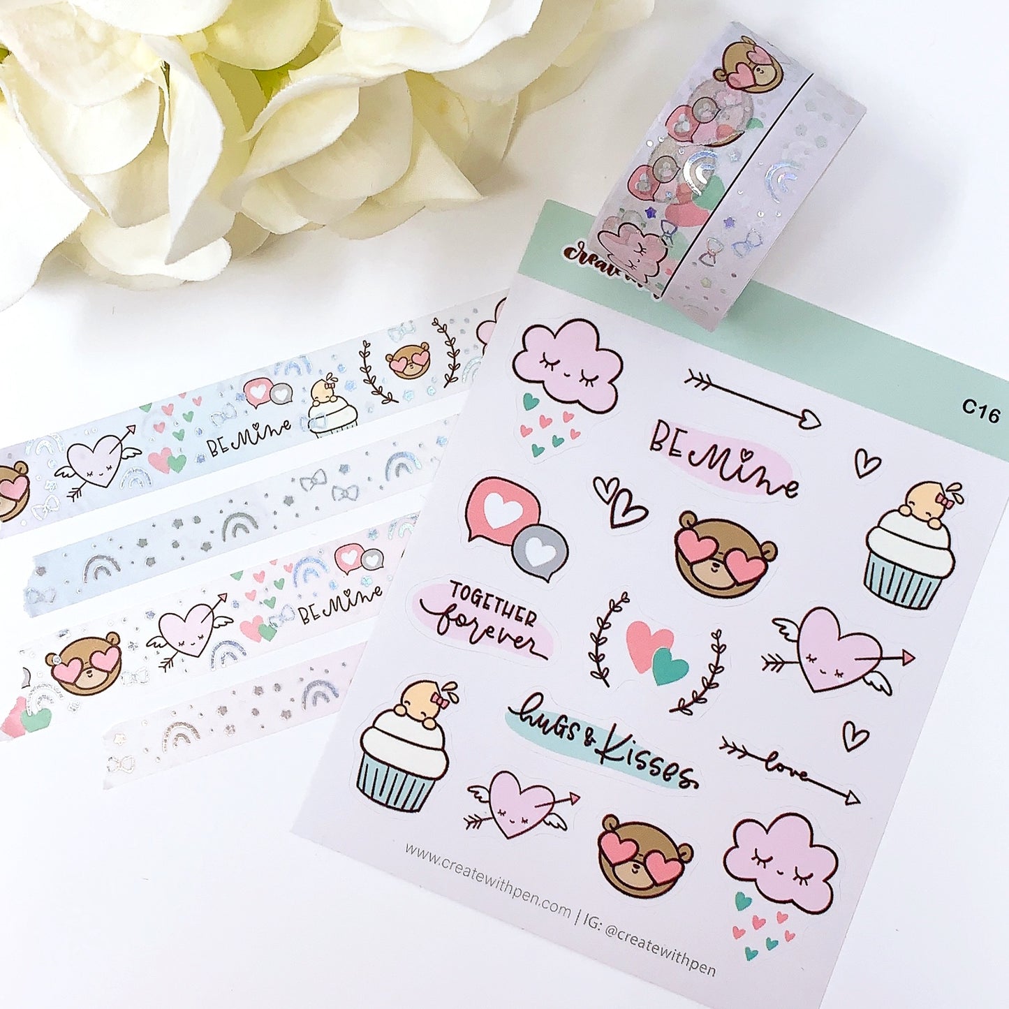 Be Mine Mini Bundle | Planner Stickers