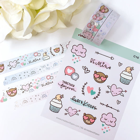 Be Mine Mini Bundle | Planner Stickers