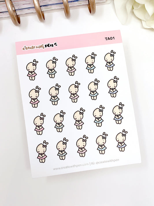 TA01 | Tinta | Planner Stickers